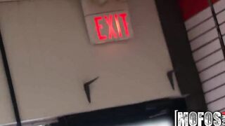 Mofos - Teens blows penis into the changing room
