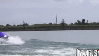 Mofos - goddess 3some on the seadoo