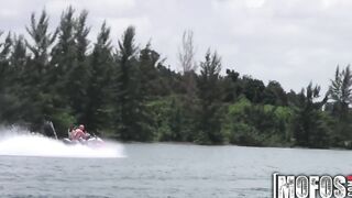 Mofos - goddess 3some on the seadoo