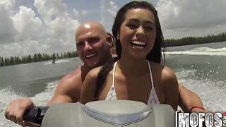 Mofos - goddess 3some on the seadoo