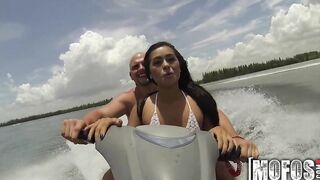 Mofos - goddess 3some on the seadoo
