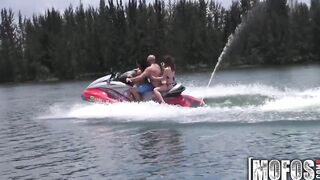 Mofos - goddess 3some on the seadoo
