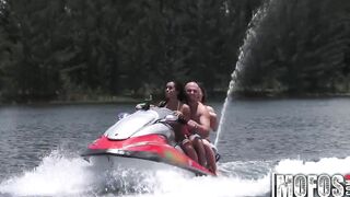 Mofos - goddess 3some on the seadoo