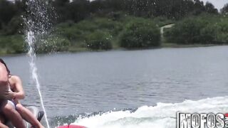 Mofos - goddess 3some on the seadoo