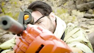 Metal Rear Solid: the Phantom Peen (A XXX Parody - Brazzers
