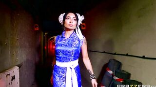Sex Fighter: Chun Li Vs. Cammy (XXX Parody) - Brazzers