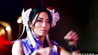 Sex Fighter: Chun Li Vs. Cammy (XXX Parody) - Brazzers