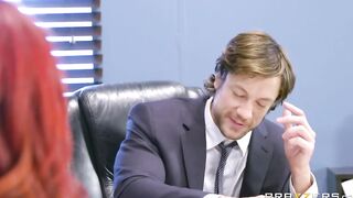 Rachel and Skyla Share some Office Dick - Brazzers