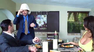 August Taylor Cheats on her Hubby - Brazzers