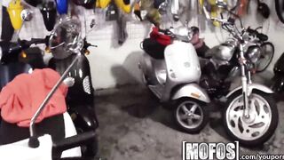 Mofos - Babe Hispanic Hottie blows penis