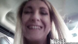 Mofos - Cutie blonde gets banged! into a vehicle
