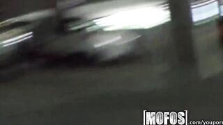Mofos - Cutie blonde gets banged! into a vehicle