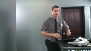 Ashley Adams Gets Boned by 2 Cops - Brazzers