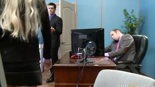 babe Office Sex with Holly Heart - Brazzers