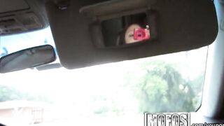 Mofos - Ariana Marie give a crazy sexy oral sex inside the vehicle