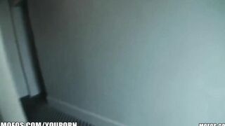Mofos- Keegan gets suprized inside the WC