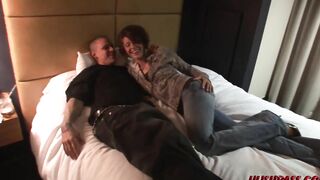 Texan Jamie gets shown a Proper Porn Dick Fucking