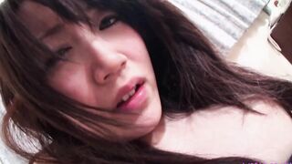 Hot young oriental chic getting Hitachi vib and dick inside point of view style