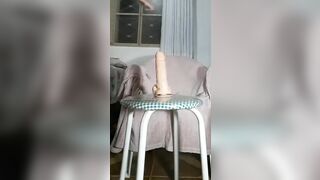 Mirelladelicia having fun with the sex toy