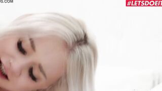 WHITEBOXXX - Marilyn Sugar, Nick Ross - Silver Blonde 18 Year Old Reaches Insane Orgasms