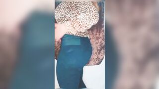 goddess perfect teenie cougar mexican take out her leggins
