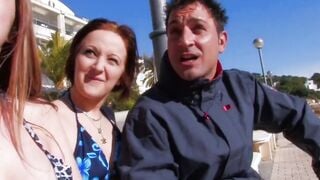 Anal sex party and double penetration outdoor with 2 eighteen