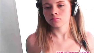 Little Liana with bald Vagina Pose Fans