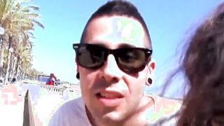 Outdoor Samia Christal teens with natural jugs has anal sex