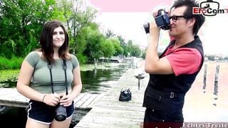 German 18yo natural titties 18 year old Street Flirt and pick up