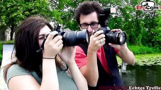 German 18yo natural titties 18 year old Street Flirt and pick up