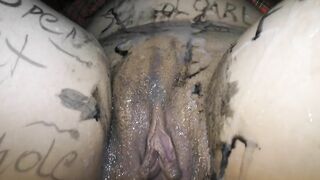 Huge boobed  teens college sluts turned inside creampied bimbo inside a bukkake gang bang! - Roleplay - Milky Mari