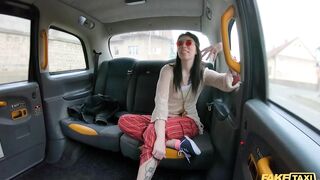 Fake Taxi Hippy bimbos gets a long cock deep into her vagina