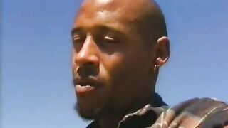 Black bitch offer bj and gets her booty plowed by stud