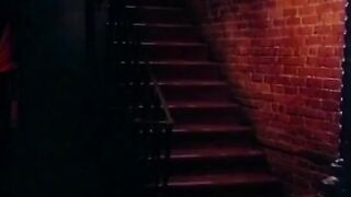 hot dark hair gets her cunt licked before doggy style action