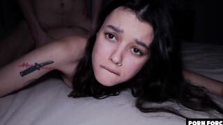 HARD Fingered And Fucking Makes Her Orgasm Violently - Real Amateur Barely Legal COCONEY - BLEACHED RAW - EP XXIII