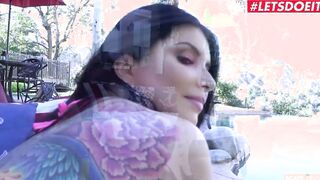 LETSDOEIT - (Romi Rain, Elsa Jean, Jill Kassidy) - Big Melons Dyke Step Mother Fucks Her Step Daughters Public