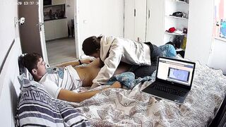 Amateur Dark Haired European Bimbos Goddess at Sucking Off & Hand Job
