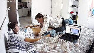 Amateur Dark Haired European Bimbos Goddess at Sucking Off & Hand Job
