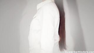 SUPERBE MODELS - (Victoria Garin) - Goddess Underwear Czech Teenagers Celeb Gets Naked Nude