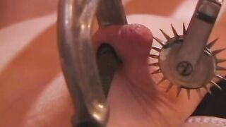 African women gets a rope inside her snatch and a blade treatment