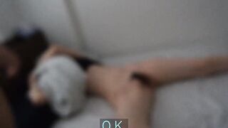 Real Japanese amateur sex. Cum on her body. 【souai】