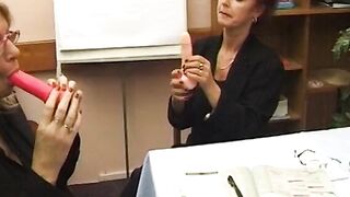 Old ladies meet to experience their orgasms together