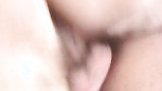 African dark hair is seducing bro for drilling on pool table