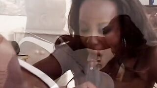 Skilled ebony whore serves client like nobody else before