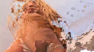 Incredible big titted blonde gets her tight soak asshole nailed