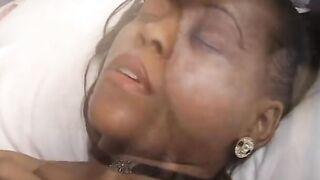 African hooker exploited by long dick and has her face creamed
