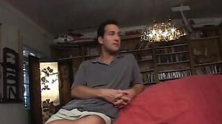 Turned On cougar hooker picked up and plowed at home for facial