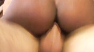 Superb dark hair women gets her ebony asshole pounded