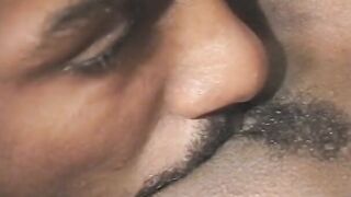Slender ebony man with find black pussy for some penetration