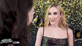 2 Beauty Girls Invite Their Stepdad For New Years Party